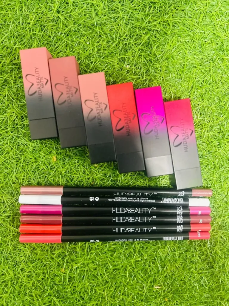 Lipsticks and lip pencil deal set of 6